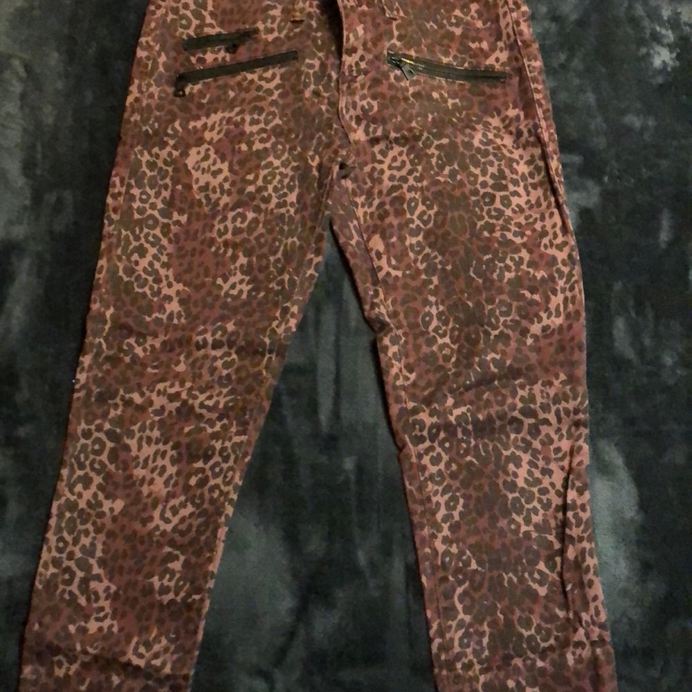 Rock & Republic cheetah jeans